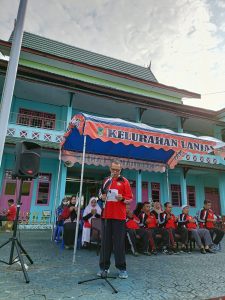 Pembacaan doa di awal pembukaan acara