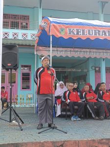 Sambutan dari wakamad kurikulum bapak H. Riduansyah, S.Pd.I